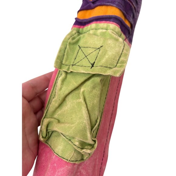 Handcrafted Patchwork Ripped Sling Bag  Made In Nepal - Picture 10 of 15